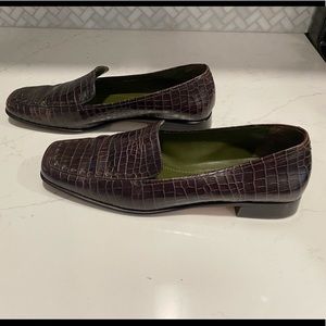 👜Ann Taylor Brown Leather Loafer Size 9.5